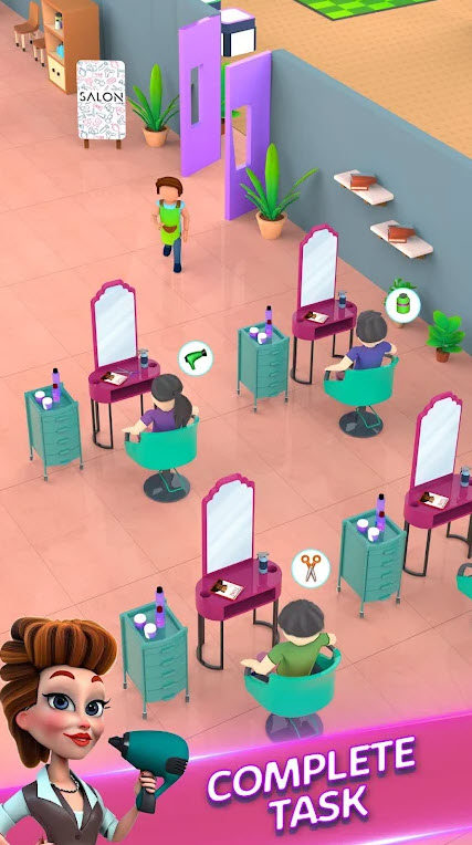 空閑沙龍化妝大亨手游下載高清大圖